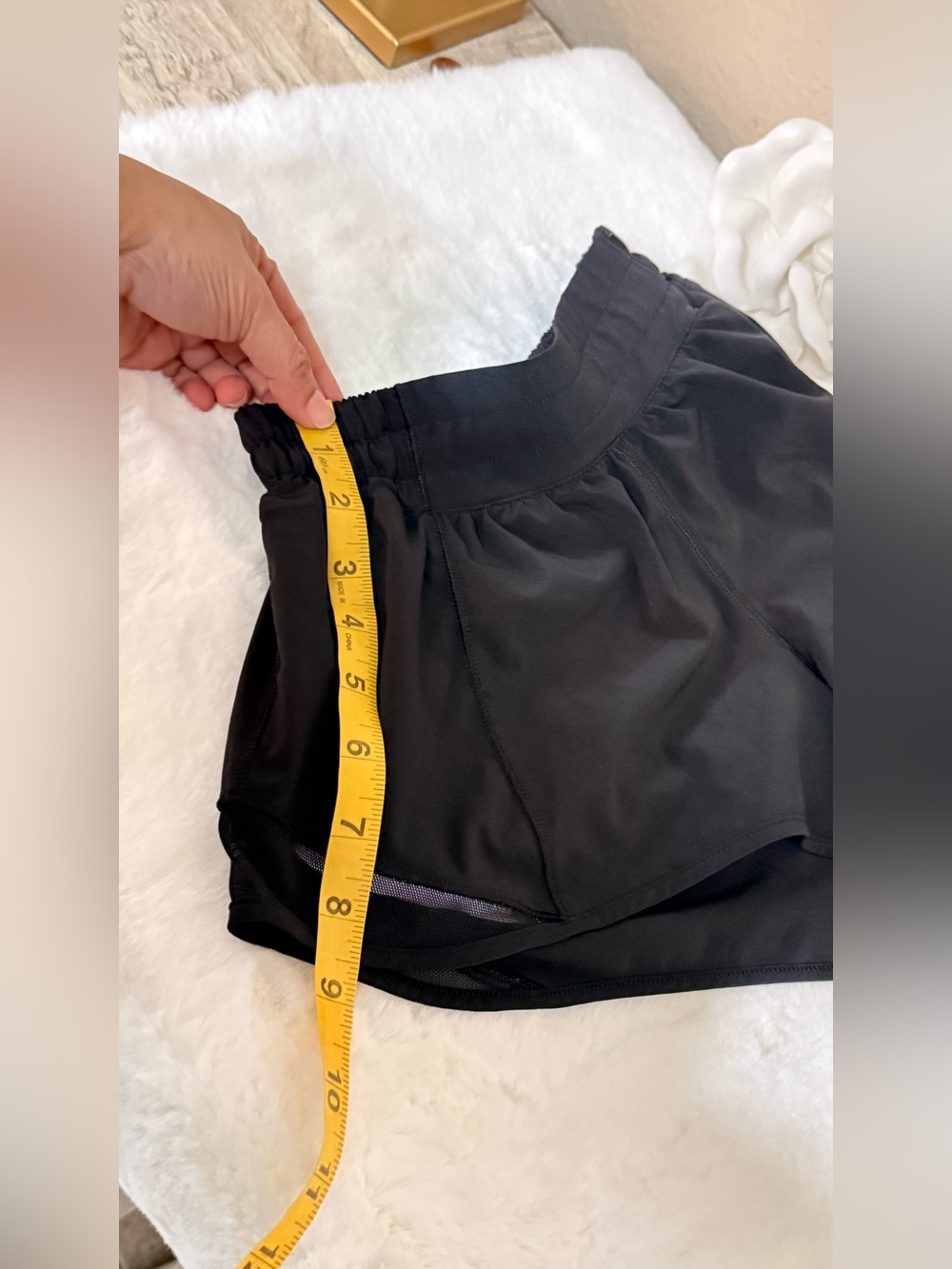 lululemon athletica Black Layered Running Shorts - Picture 5 of 9